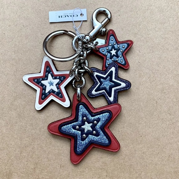 Coach Accessories - Coach Western Star Bag Charm Key Chain Coach Accessories - Coach Western Star Bag Charm Key Chain